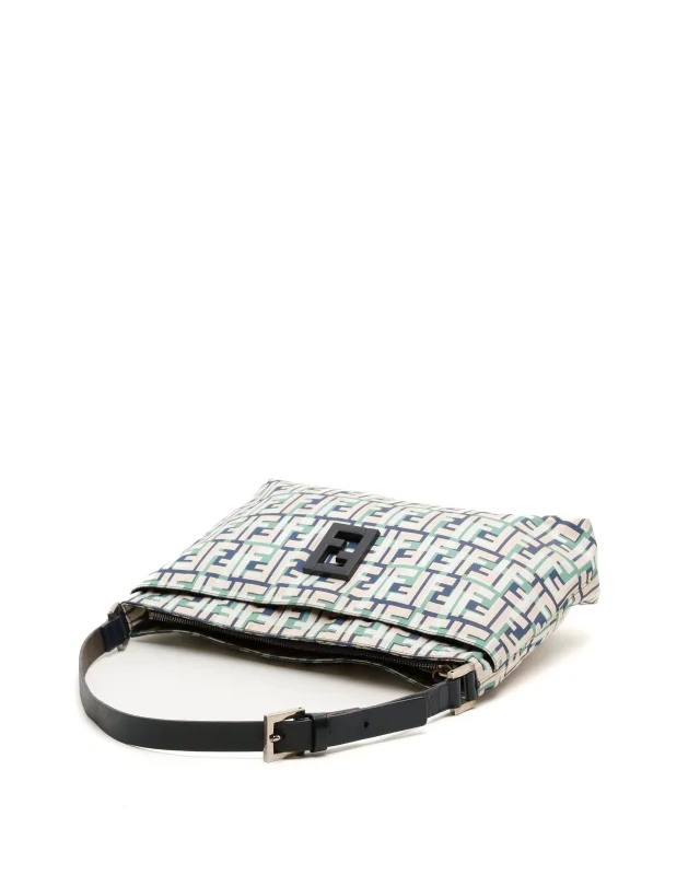 Fendi Zucca FF Shoulder Bag in Canvas from A Retro Tale, photo 4 of 9