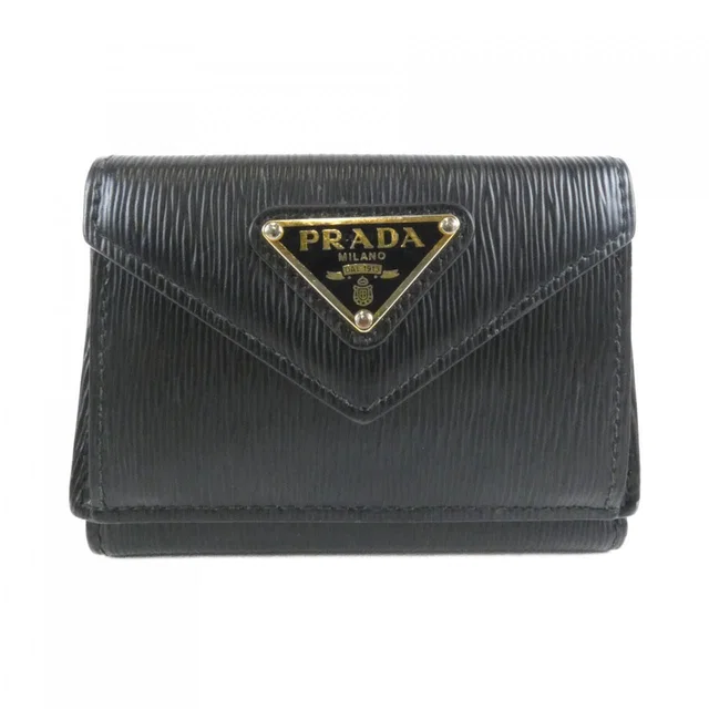 Prada Wallet Gold in Gold from The Reluxe