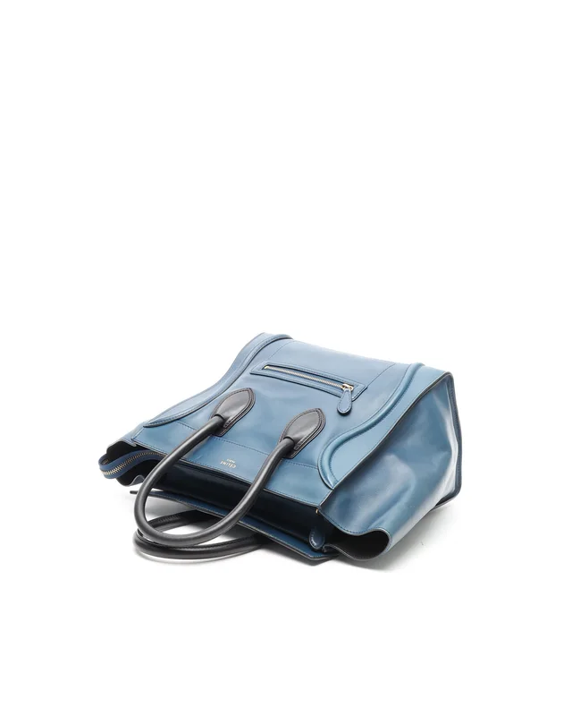 Celine Luggage Mini Bag in Leather from A Retro Tale, photo 4 of 9