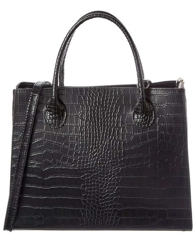 Italian Leather Top Handle Tote, image 1 of 1 from Rue La La