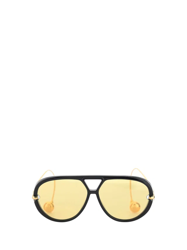 Bottega Veneta 769205v2q30 Sunglasses — Black Acetate in Black from HEWI