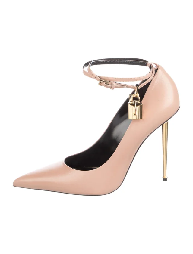 Tom Ford Leather Pumps in Leather from The RealReal