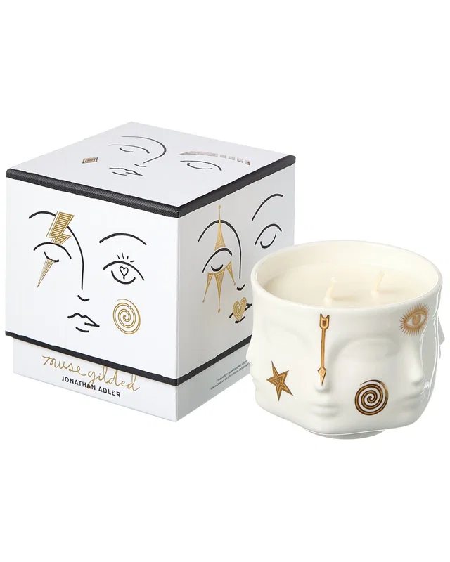Jonathan Adler Gilded Muse Candle, image 1 of 1 from Rue La La