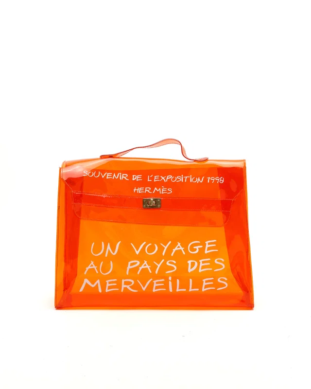Hermès Vinyl Kelly Bag from A Retro Tale