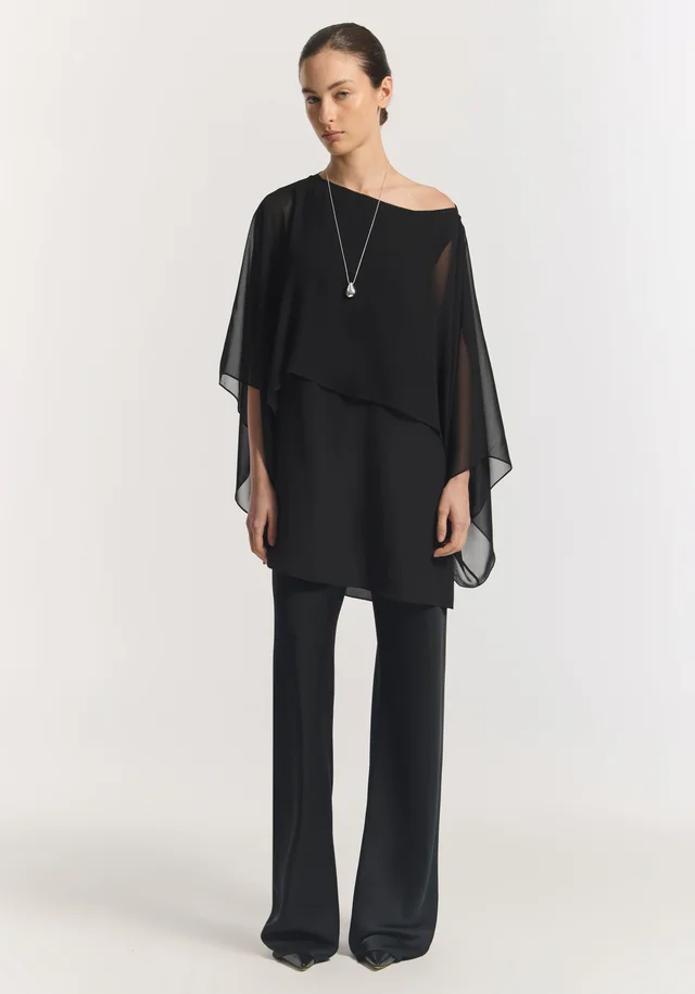 VIKTORIA & WOODS Sanctuary Silk Dress in Black from Viktoria & Woods, photo 1 of 1