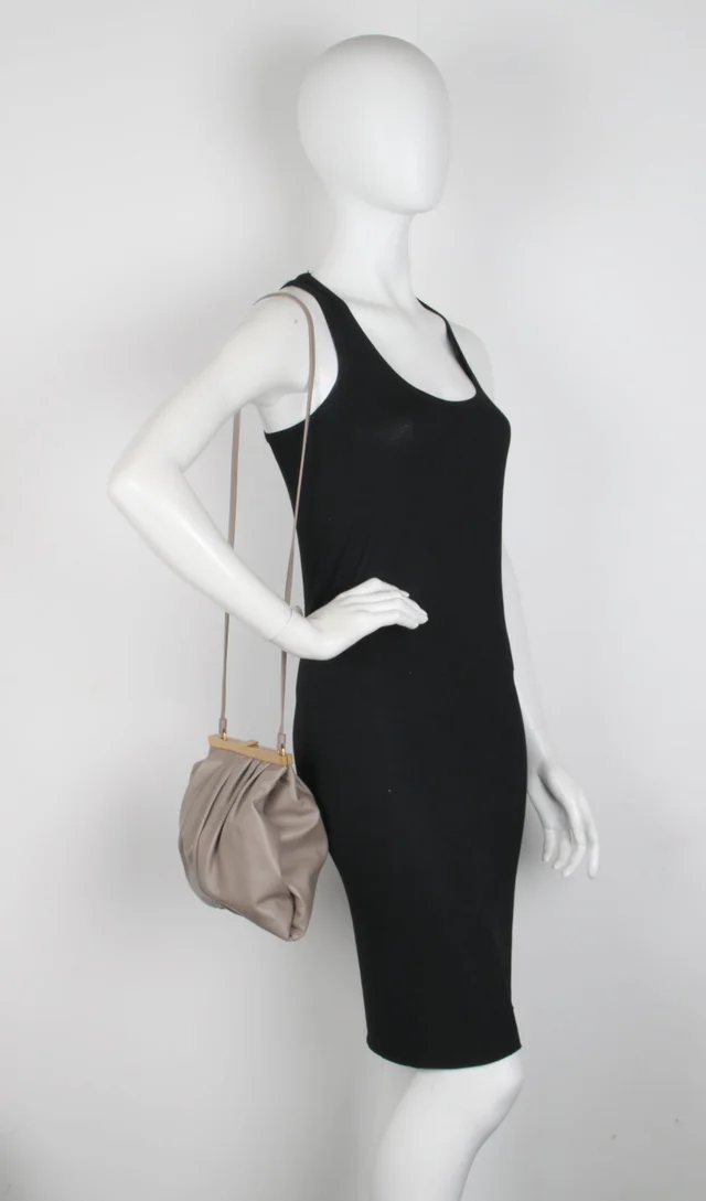 Mansur Gavriel Wave Frame Crossbody, Elefante from Cultstatus, photo 1 of 1