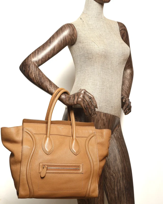 Celine Luggage Mini Bag in Caviar leather from A Retro Tale, photo 8 of 8