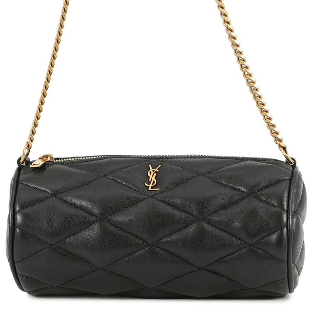 Saint Laurent Shoulder Bag Sade Tube Lambskin Black in black Lambskin from Poshmark