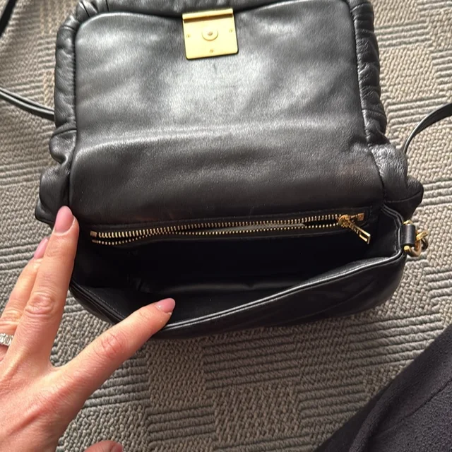 Loewe Mini Goya Puffer Bag in black Lambskin from Poshmark, photo 5 of 6