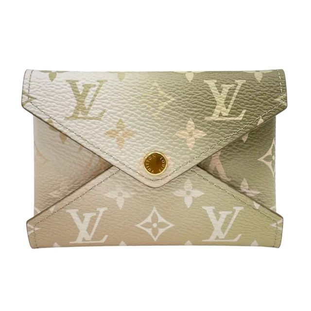 Louis Vuitton Card Case Coin Purse Kirigami Pochette Small Monogram Canvas in Coated canvas from The Reluxe