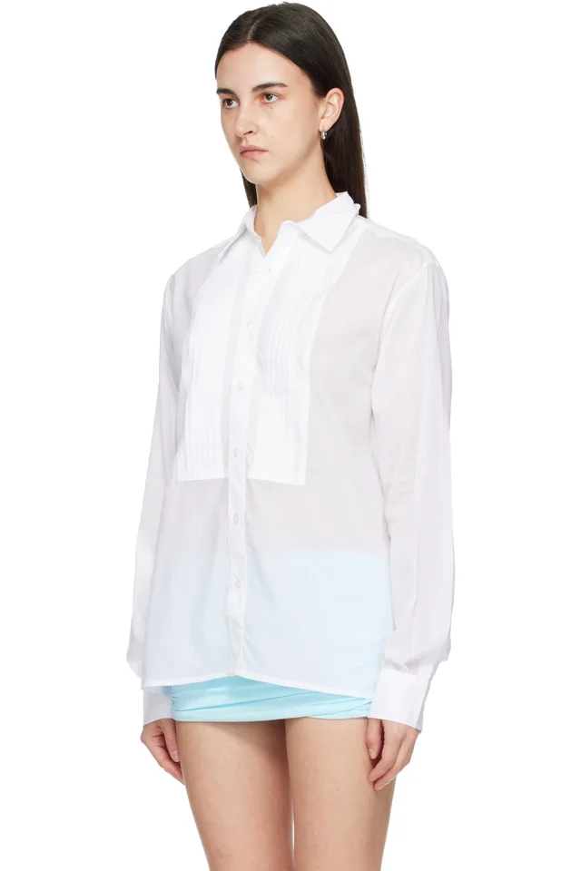 Gimaguas White Alfred Shirt, photo 4 of 5 from SSENSE