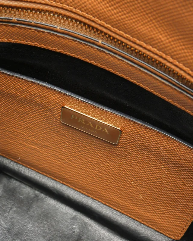 Prada Studded Saffiano Bag in Saffiano leather from A Retro Tale, photo 11 of 13