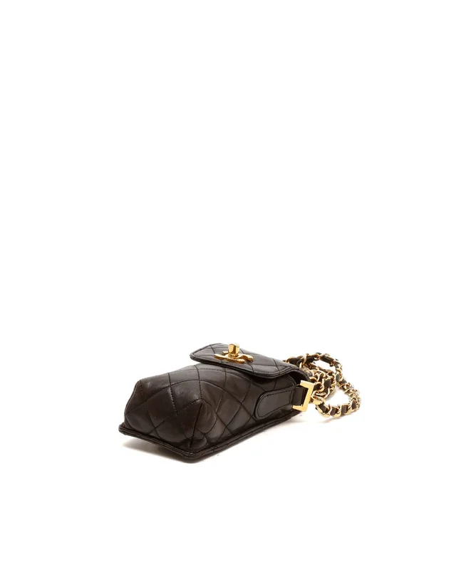 Chanel Classic Phone Holder Crossbody Bag in Lambskin from A Retro Tale, photo 5 of 9