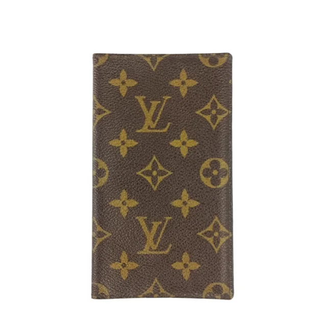 Louis Vuitton Monogram Agenda Poche R20503 Brown Leather Notebook Cover for Men and Women in Brown PVC , Leather from Elady