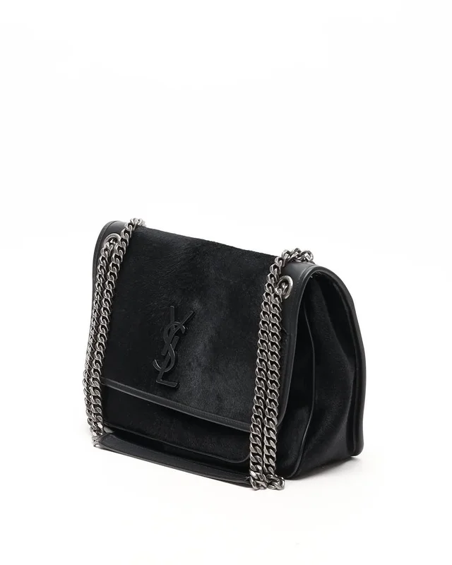 Saint Laurent Medium Niki Pony Hair Bag from A Retro Tale, photo 2 of 10