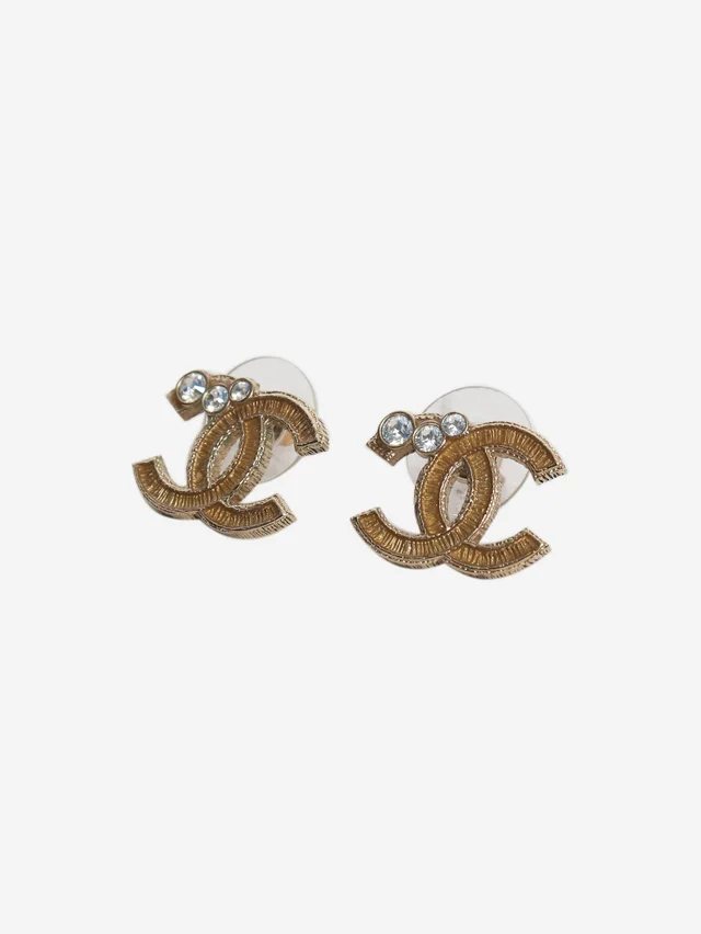 Chanel Gold Coco Mark 10A earrings from Sign of the Times