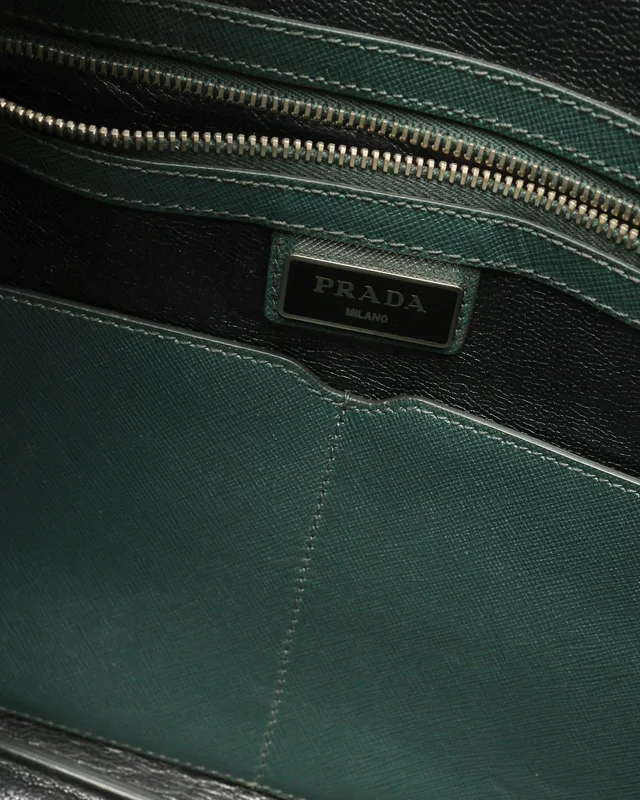 Prada Saffiano Business Bag in Saffiano leather from A Retro Tale, photo 10 of 13