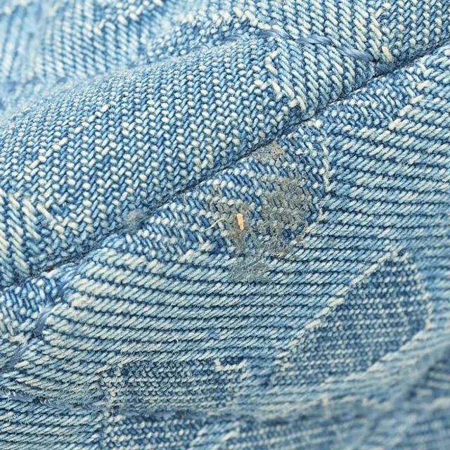 Chanel Denim Camellia Sweetheart Mini Flap Bag in Denim from A Retro Tale, photo 7 of 10