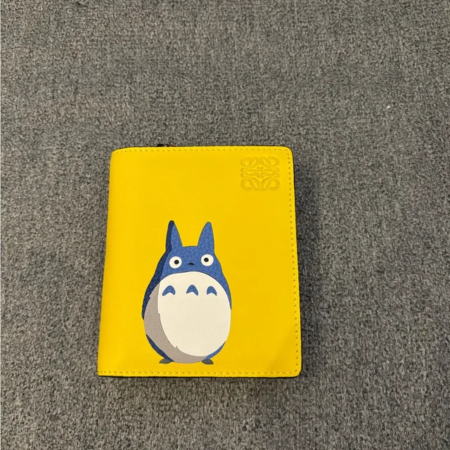 Loewe X Totoro Collaboration Limited Edition Wallet in yellow|blue from Poshmark, photo 1 of 1