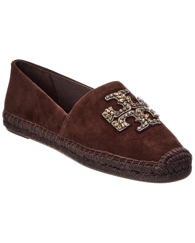 Tory Burch Embellished Suede Espadrille, image 1 of 1 from Gilt