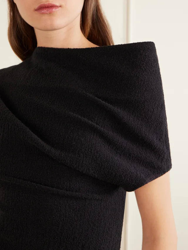 Toteme One-shoulder top black, photo 4 of 4 from SENSER
