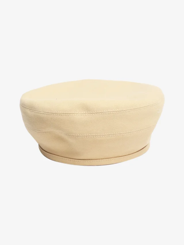 Hermès Beige canvas beret in Beige Canvas from Sign of the Times, photo 2 of 4