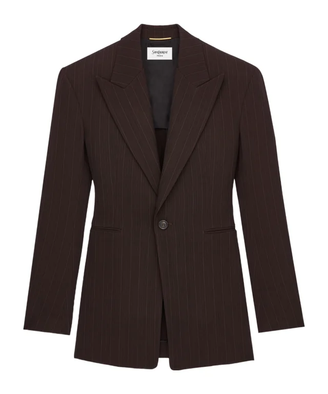 Saint Laurent Single-Breasted Striped Jacket from SENSER, photo 1 of 1