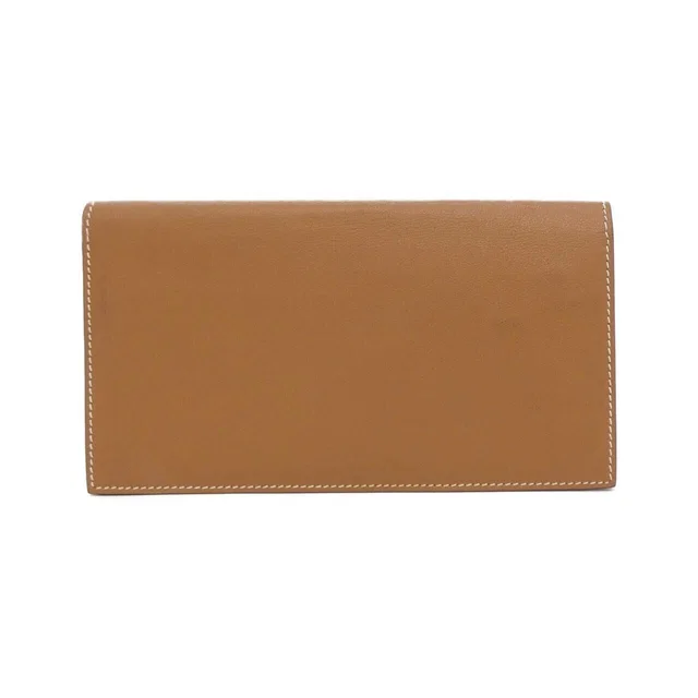Hermès Her Mes Citizen Twill Long Combine Wallet in Swift leather from The Reluxe