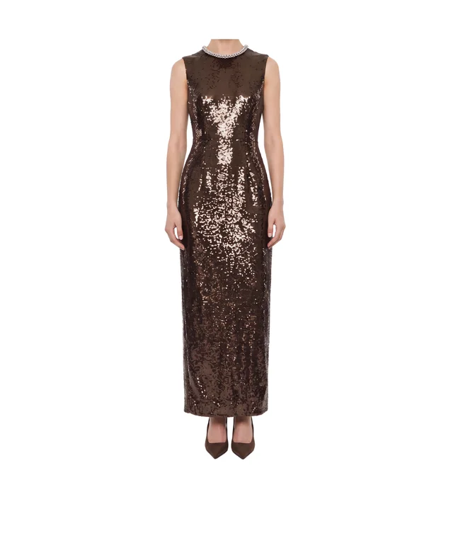 Roland Mouret Embellished Neck Sequinned Gown, photo 2 of 3 from SENSER