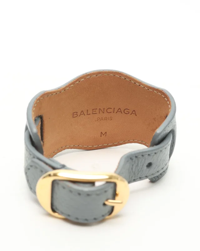 Balenciaga City Edge Bracelet in Denim from A Retro Tale, photo 5 of 6