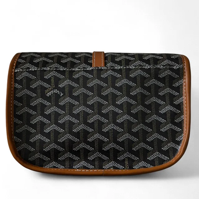 Goyard Men's Crossbody bags - Black/Brown in black|brown|red from Depop, photo 2 of 5