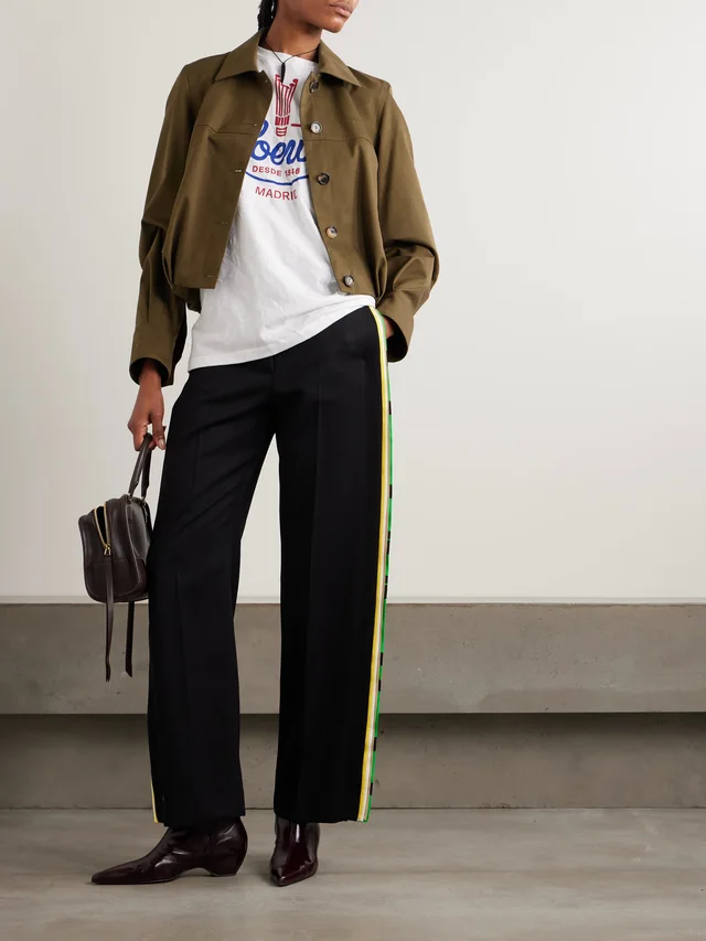 LOEWE Printed jersey T-shirt in White, photo 2 of 2 from NET-A-PORTER (Canada)