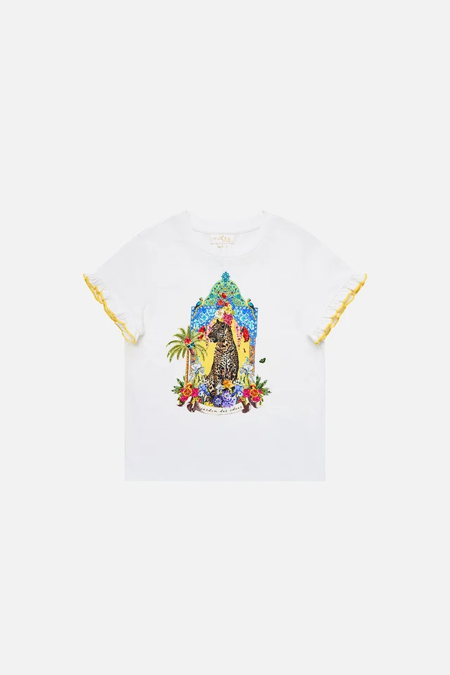 Camilla eBoutique KIDS FRILL SLEEVE TEE WITH BABYLOCKED EDGE SULTANAHMET SUMMER from CAMILLA, photo 1 of 1