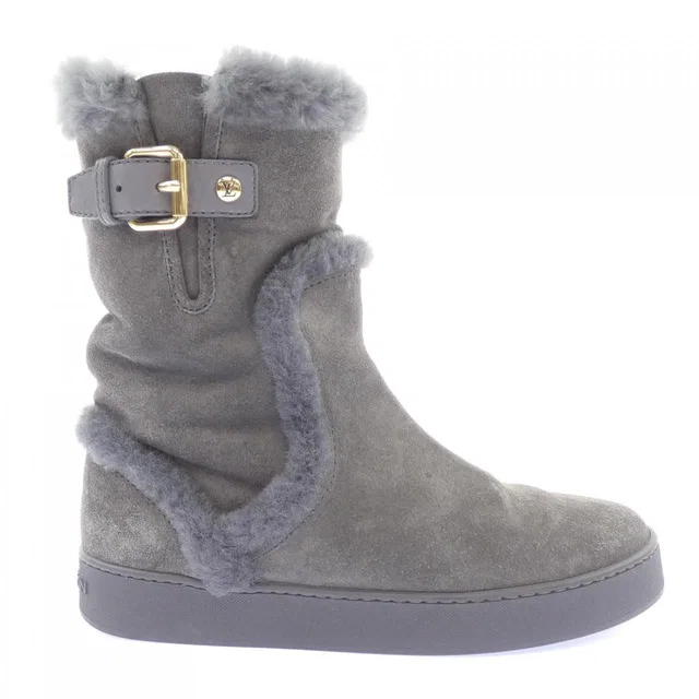 Louis Vuitton Boots Gray in Grey from The Reluxe