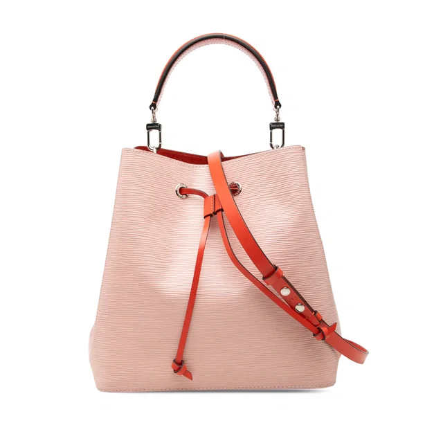 Pink Louis Vuitton Epi Neonoe MM Bucket Bag in Pink Leather from Designer Revival, photo 1 of 1