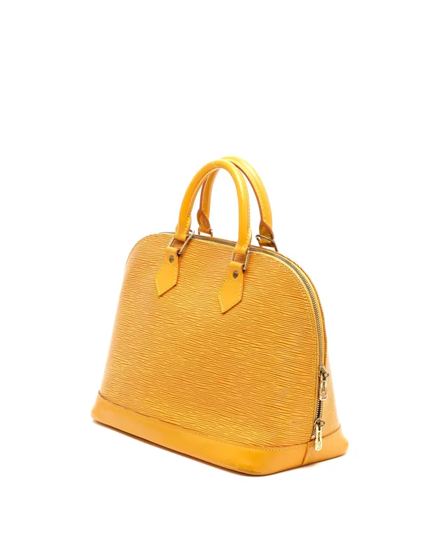 Louis Vuitton Epi Alma PM Bag in Leather from A Retro Tale, photo 3 of 10