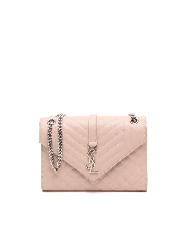 Saint Laurent Medium Envelope Bag in Caviar leather from A Retro Tale