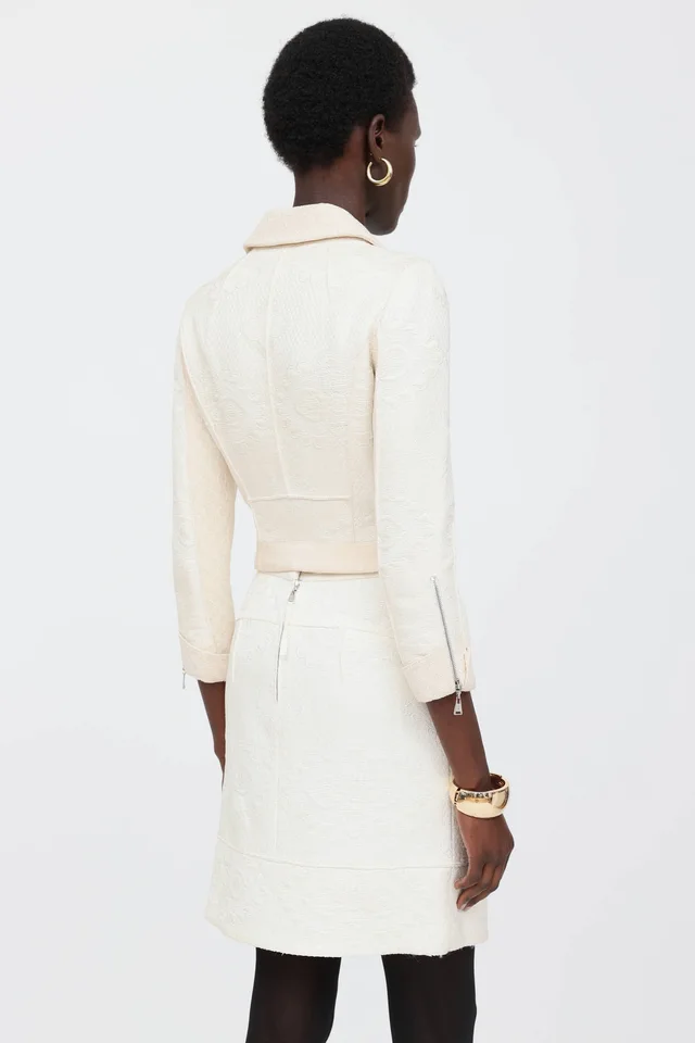 Louis Vuitton Embroidered Jacket in Silk from VSP Consignment, photo 2 of 2
