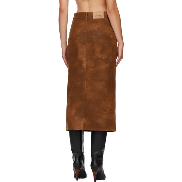 Isabel Marant Étoile Bisane Side-Slit Skirt, photo 5 of 5 from SENSER