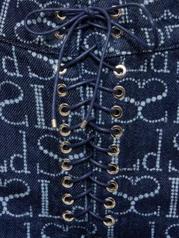Ludovic de Saint Sernin Flare jeans with decorative details in 100% Cotton, photo 10 of 11 from LUISAVIAROMA