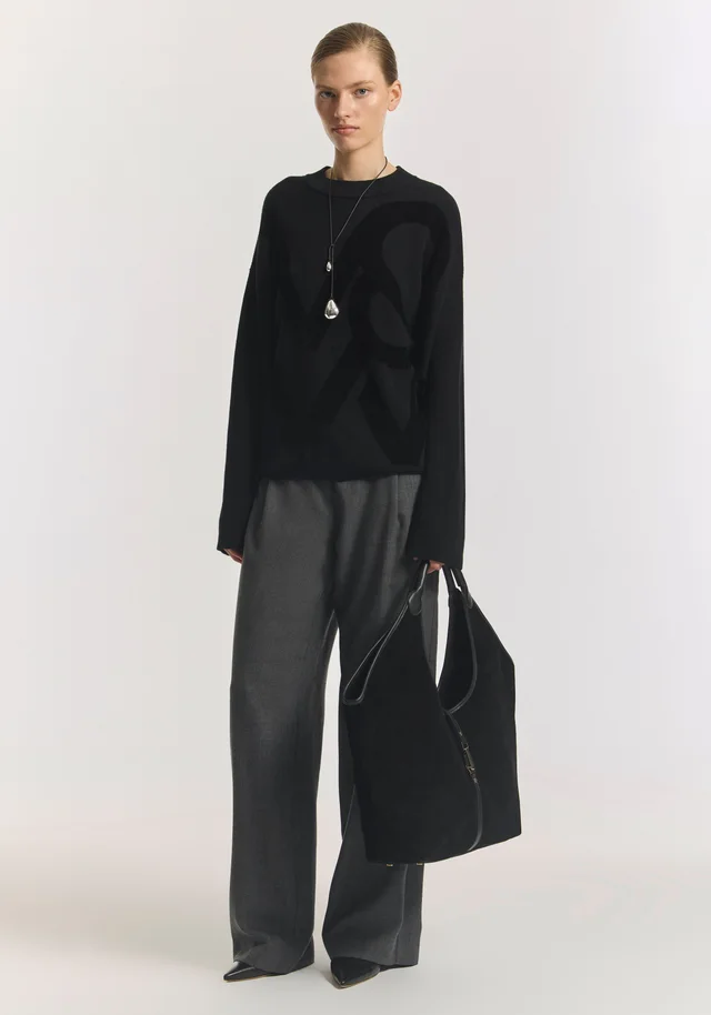 VIKTORIA & WOODS Goodyear Knit in Black from Viktoria & Woods, photo 1 of 1