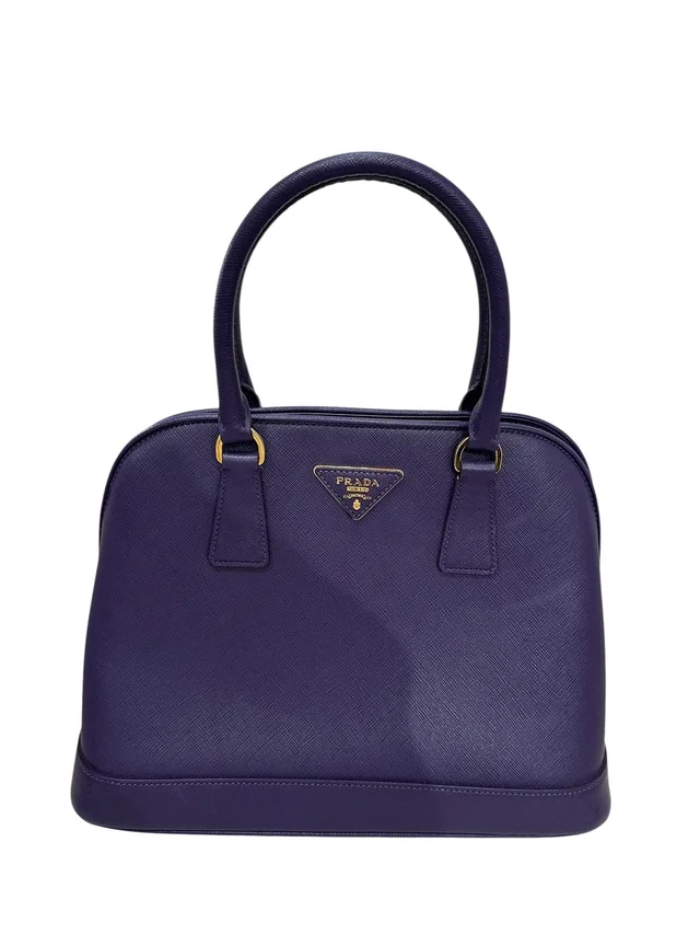 Prada Purple Alma with Strap from Luxury Promise