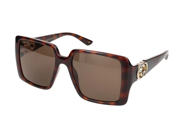 Gucci Gg1692s Sunglasses — Havana Injected from HEWI