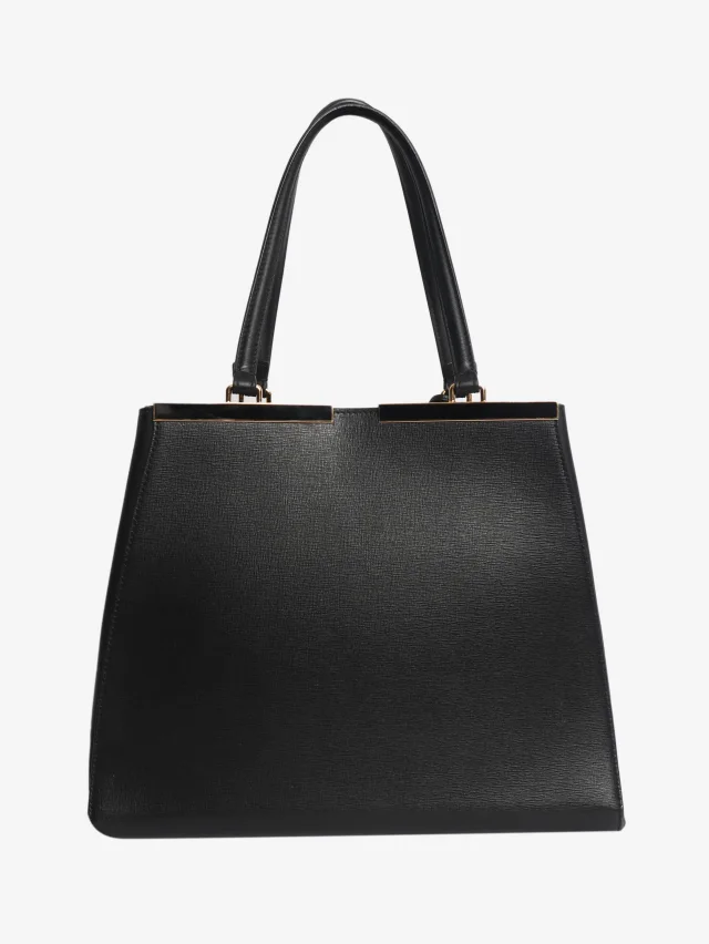 Fendi Black 3Jours tote bag in Black Leather from Sign of the Times, photo 3 of 7