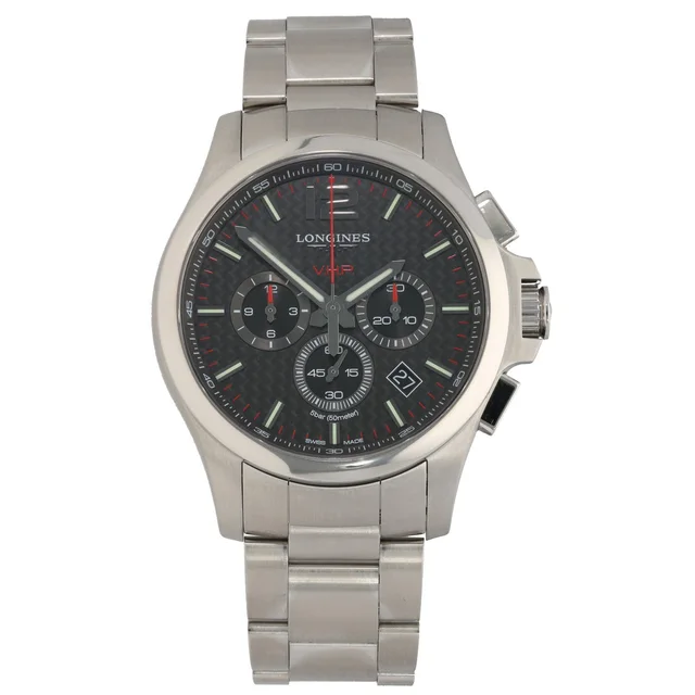 Longines Conquest V.H.P L3.727.4 44mm Stainless Steel Watch from H&T