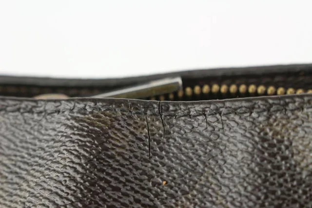 Louis Vuitton Discontinued Monogram Loopin MM Zip Hobo in Coated canvas from Bagriculture