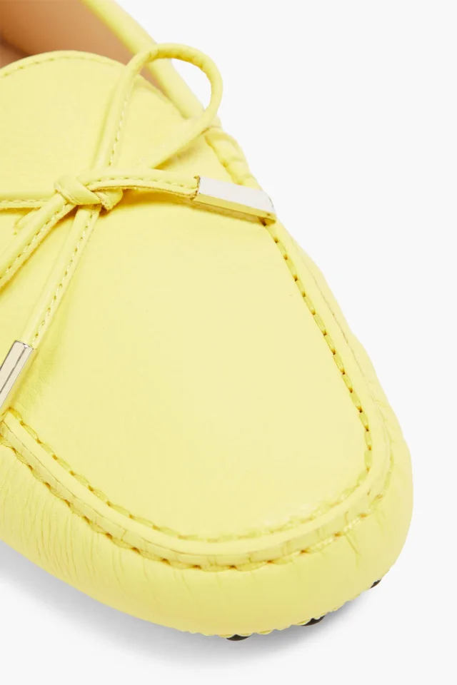Tod's Heaven Lacetto Pebbled-Leather Loafers, photo 4 of 4 from THE OUTNET