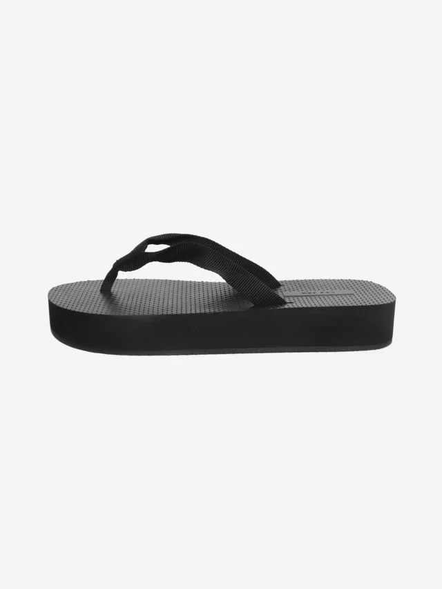 The Row Black Dune flatform sandals - size EU 38 in Black from Sign of the Times