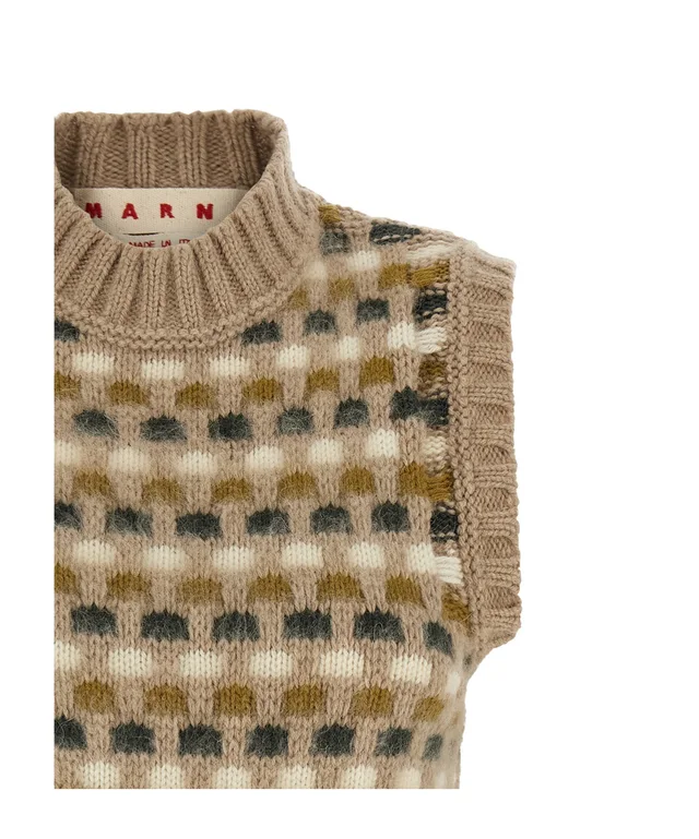 Marni Jacquard Shetland Vest, photo 2 of 3 from SENSER