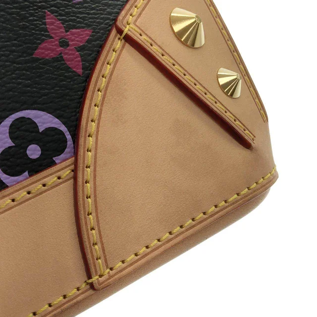 Louis Vuitton Multicolor Shirley Monogram Coated Canvas Bag in Black Canvas from LuxUness, photo 6 of 9